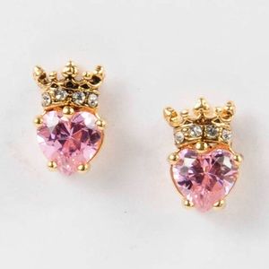 Juicy Couture Heart Crown Earrings